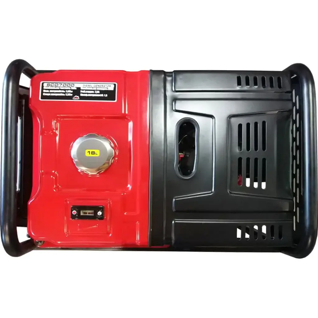 Генератор дизельний Vulkan SCD7000 5Kw 3ф [111789] - фото 4