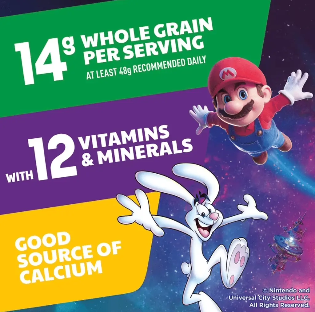 Сухий сніданок General Mills Trix The Super Mario Galaxy Blue Raspberry 470г - фото 5