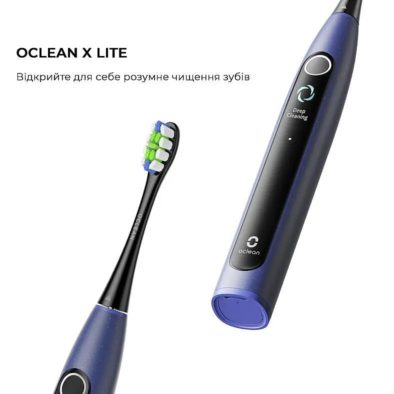 Электрическая зубная щетка Oclean X Lite Blue - фото 2