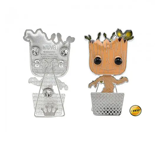 Фігурка-пін Funko Pop серії Marvel - Малюк Грут (w/chase) - фото 3