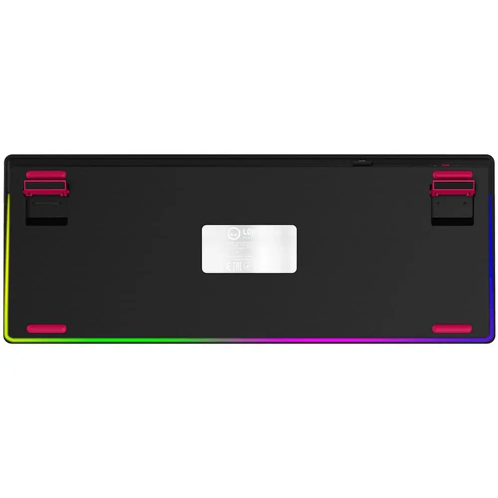Клавиатура Lorgar KBP70TKLW Pro Wireless TKL EN/UA Black Red (LRG-KBP70TKLW-BK-US) - фото 8