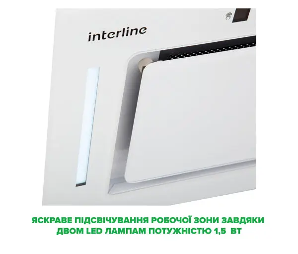 Витяжка Interline JOLLY WH A/60/GL/K - фото 6