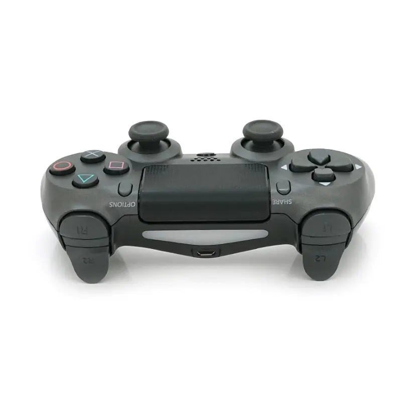 Геймпад джойстик DoubleShock Wireless PS4 Double Motor Vibration DUALSHOCK 4 Gey-Black - фото 2