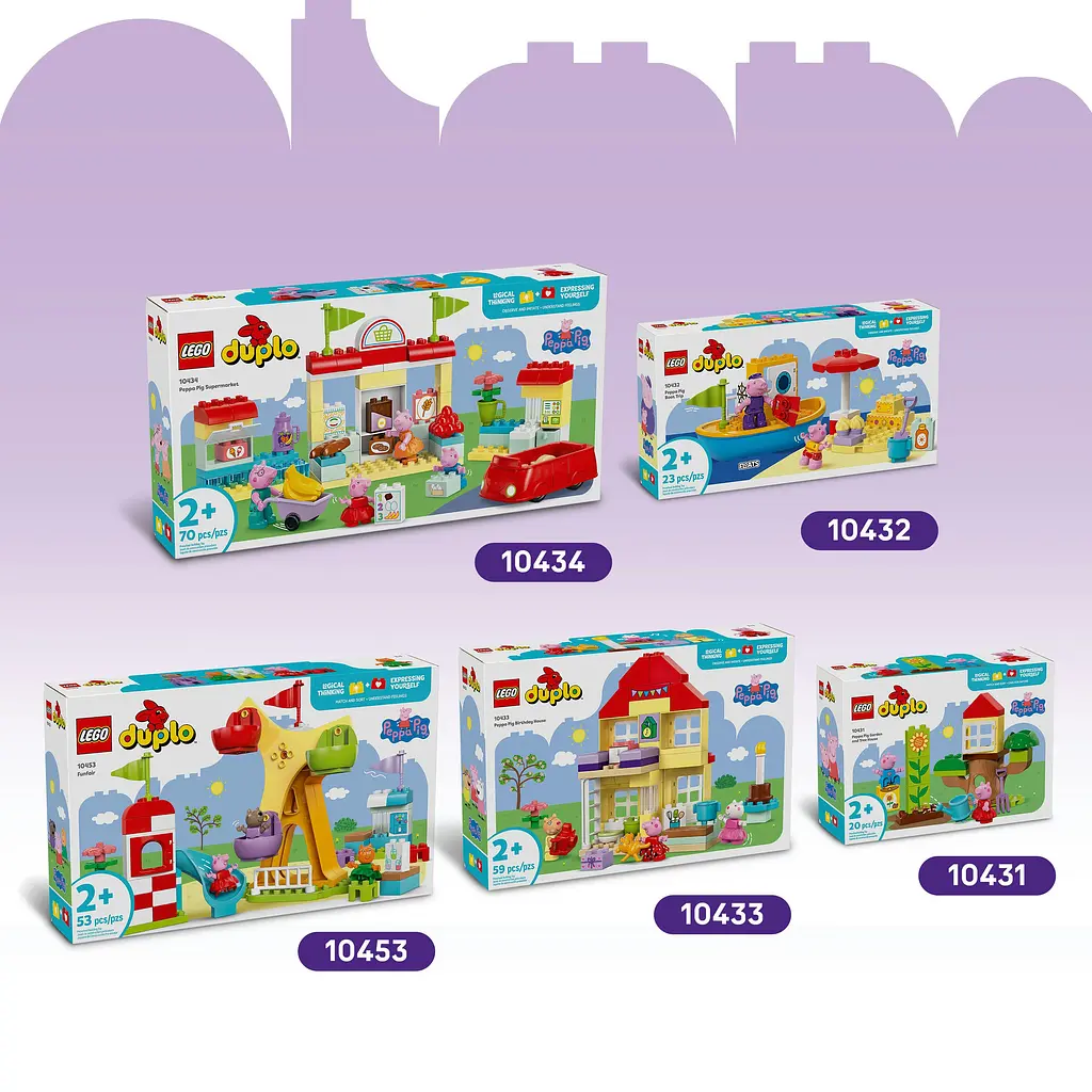 Конструктор LEGO DUPLO Peppa Pig Туристичний похід 32 деталі(10452) - фото 15