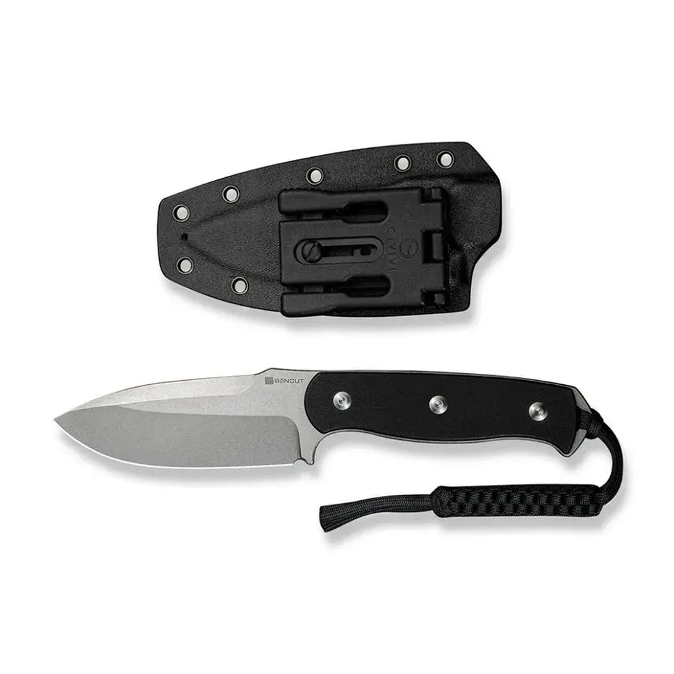 Ніж Sencut Toxodon, Black G10, Stonewash (S24036-1) - фото 2