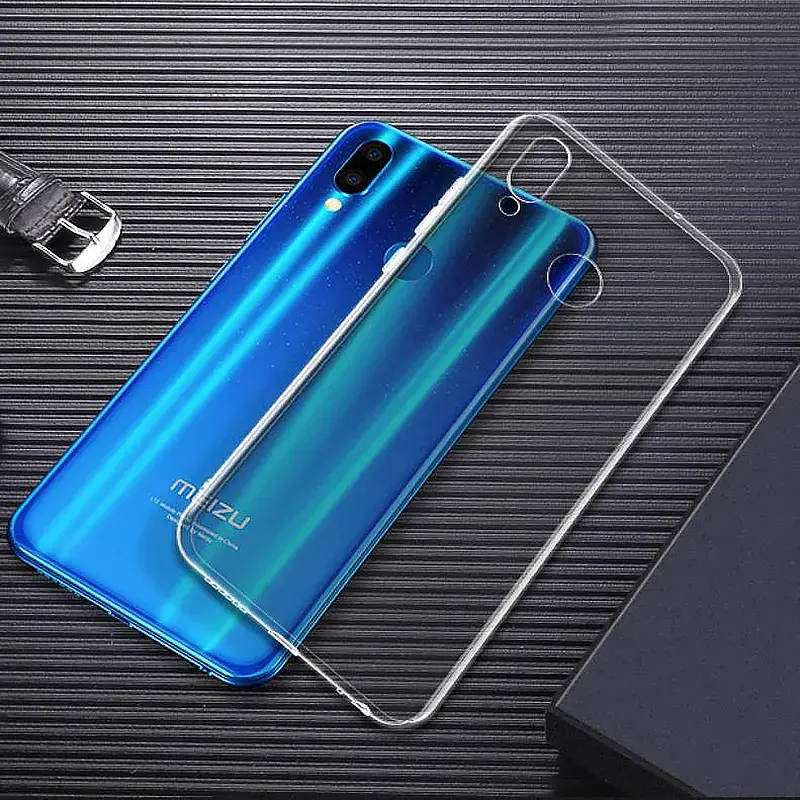 Силиконовый чехол BeCover для Meizu Note 9 Transparancy (706078) - фото 6