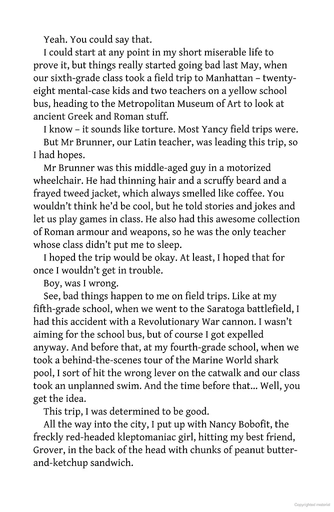 Percy Jackson and the Lightning Thief. Book 1 - фото 8
