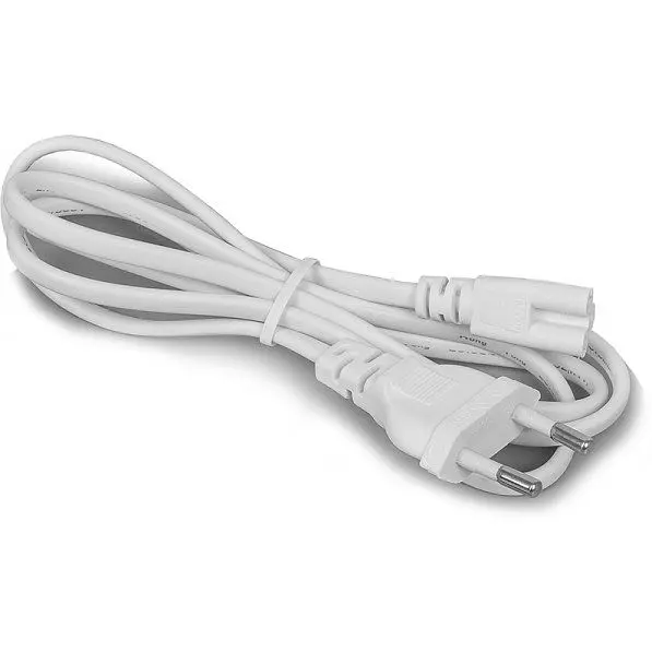 Мережевий шнур Feron LD5042 білий 1.2 м (01623) - фото 2