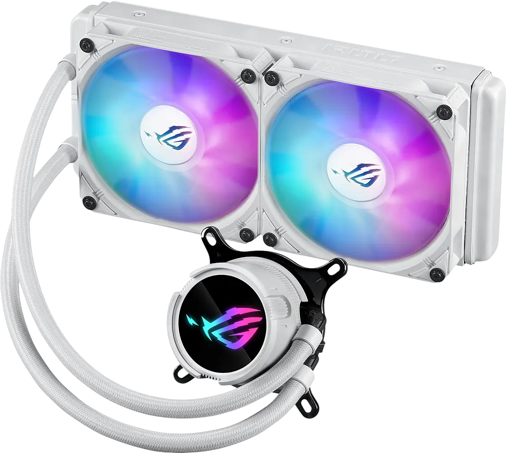 Водяне охолодження Asus ROG Strix LC III 240 ARGB White (90RC00S2-M0UAY0) - фото 4