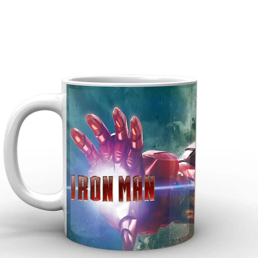 Кухоль GeekLand Залізна Людина Iron Man Тоні Старк Залізна людина IM.02.084 330 мл білий - фото 2