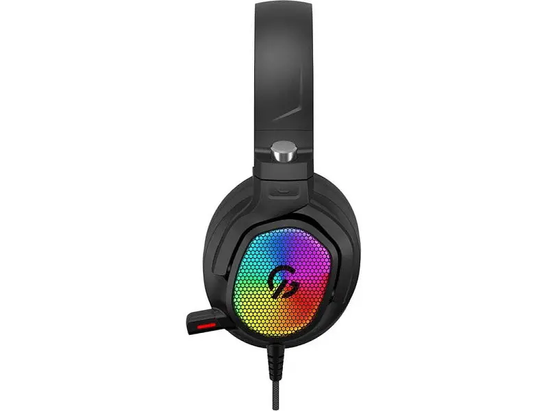 Навушники GamePro HS1300 RGB Black - фото 4
