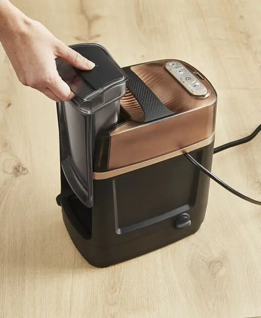 Tefal Гладильная система IXEO POWER, 2170Вт, 1100мл, паровой удар -200гр, постоянный пар - 90гр, с доской для глажки, нерж. сталь, черно-золотой - фото 8