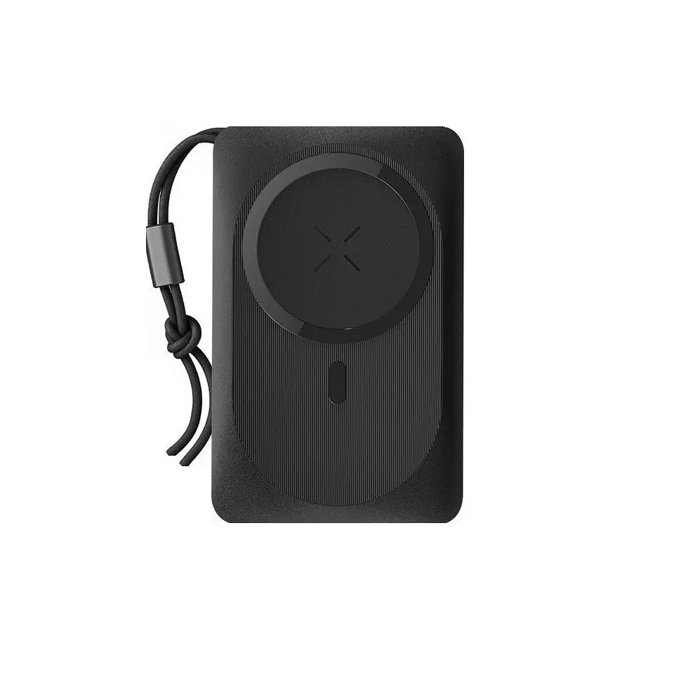 Зовнішній акумулятор VEGER Wireless 10000mAh 38.5Wh 3.85V чорний