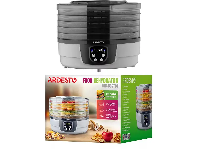 Сушка Ardesto FDB-532TTC - фото 7