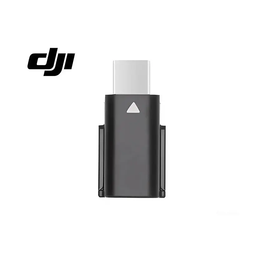 Адаптер-перехідник для мікрофона DJI Mic 1 Type-C, Чорний (CP.RN.00000334.01C) - фото 2