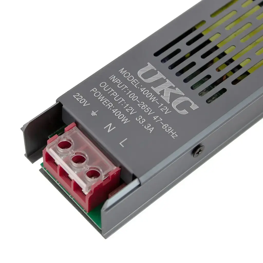 Імпульсний блок живлення UKC model 400W-12V, 33.3 A, імпульсне джерело живлення — адаптер на 12 вольтів - фото 7