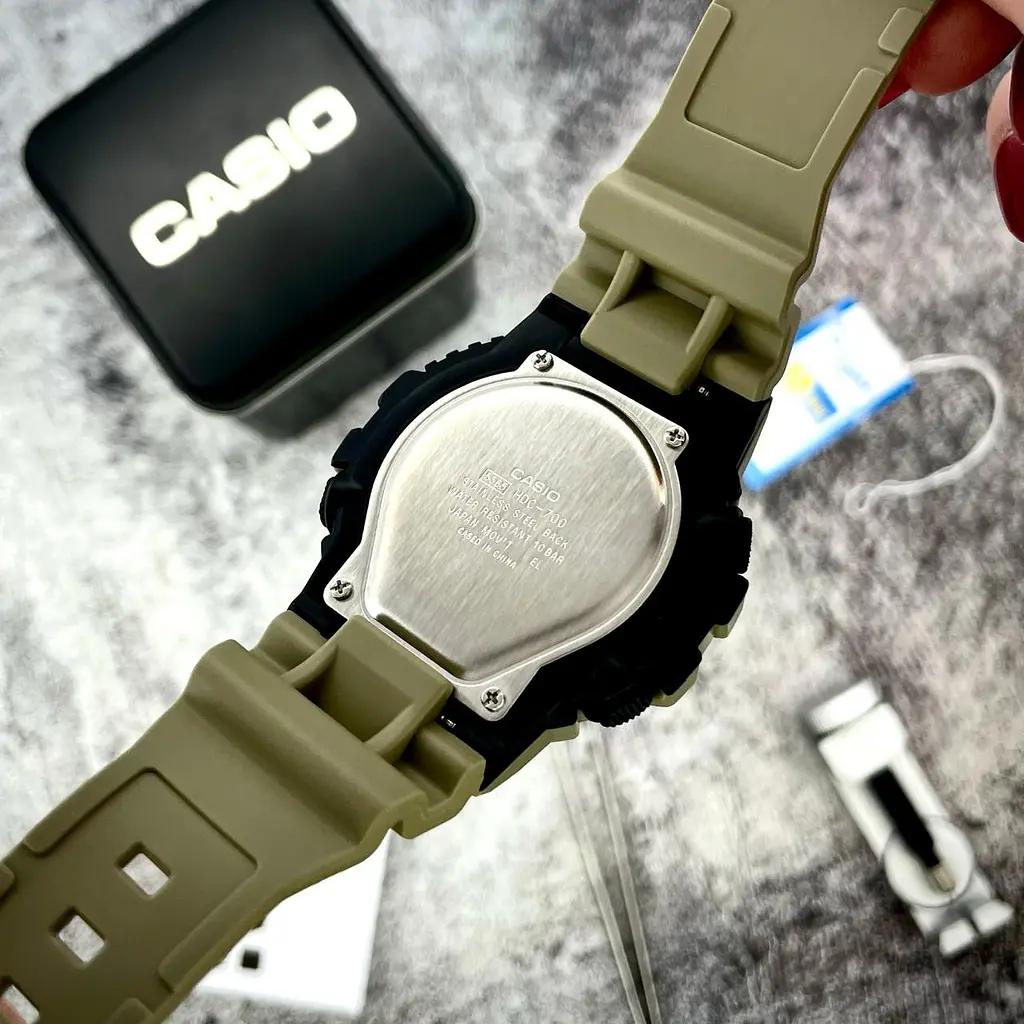 Чоловічий годинник Casio HDC-700-3A3 Сірий ( AT1141-0228 ) - фото 5
