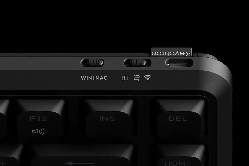 Клавиатура Keychron J1 82Key K pro Brown WL/BT/USB-A QMK Hot-swap EN/UKR RGB Black (J1-H3-UA) - фото 11