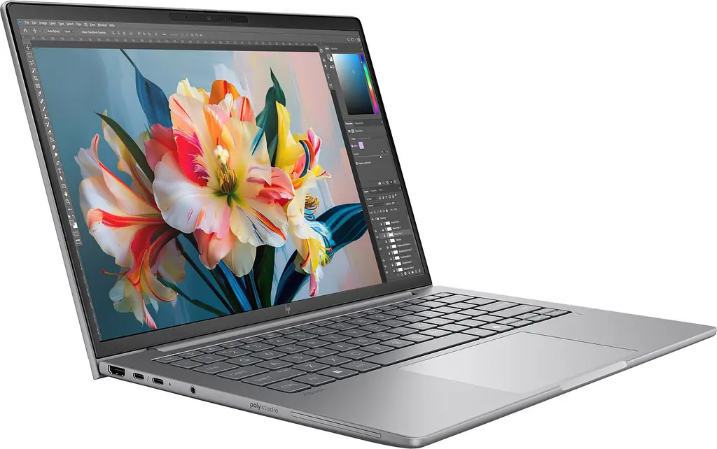 Ноутбук HP ZBook 8 G1a 14" WUXGA 300n/Ryz AI 9 HX PRO 375 (5.1)/64Gb/SSD1Tb/Radeon/FPS/Підсв/DOS (B30JBES) - фото 2