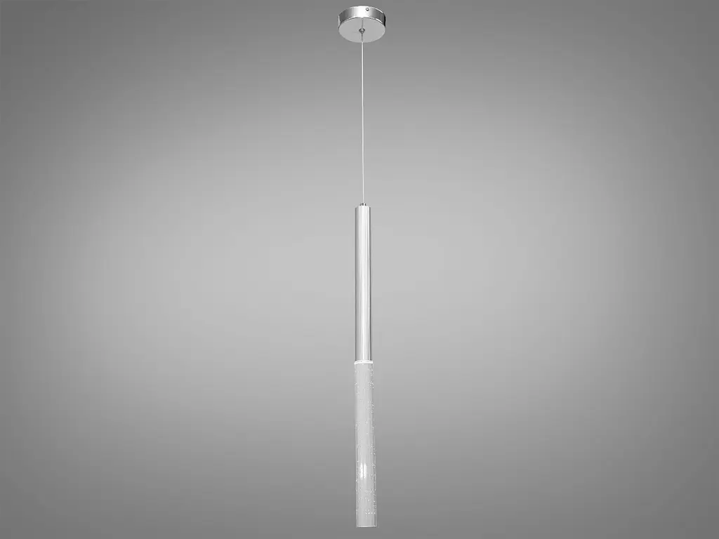 Підвісний світильник LED Diasha 3007/1HR, 3W, хром, сучасний стиль для коридору, вітальні, кухні, офісу - фото 2