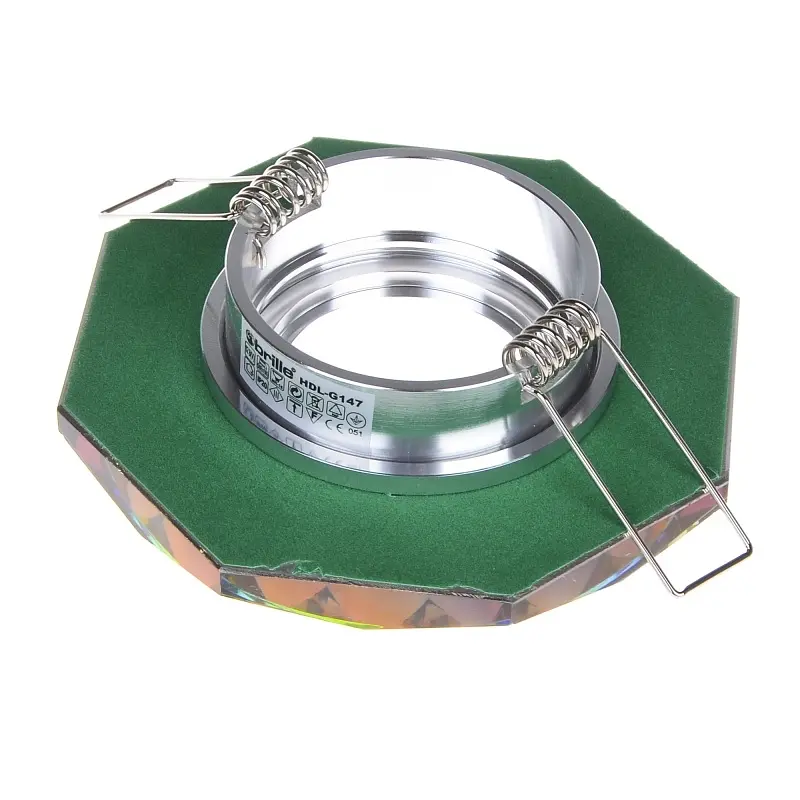 Светильник точечный Brille декоративный HDL-G147 Colorful Glass+Alu MR16 164114 - фото 5