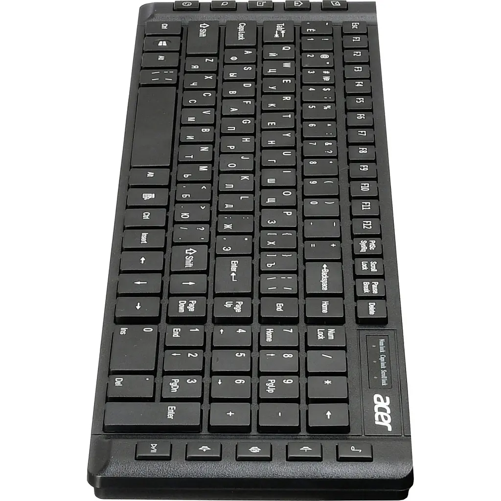 Клавиатура Acer OKW010 USB Black (ZL.KBDEE.012) [105181] - фото 5