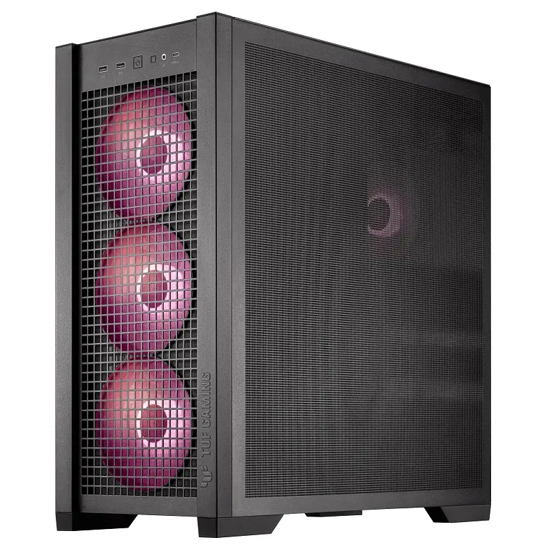 Корпус Asus TUF Gaming GT302 ARGB Black без БЖ (90DC00I0-B19000) - фото 4