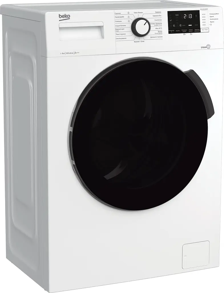 Пральна машина Beko фронтальна WUE6512XBCW (WUE6512XBCW) - фото 3