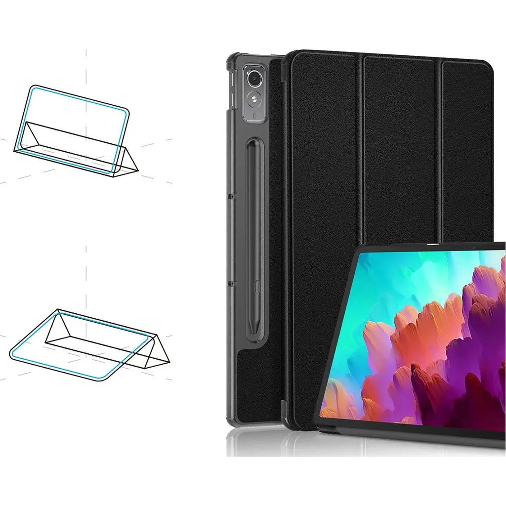 Чохол-книжка ArmorStandart Smart Case для Lenovo Tab P12 TB370FU Black (ARM70869) [105307] - фото 4