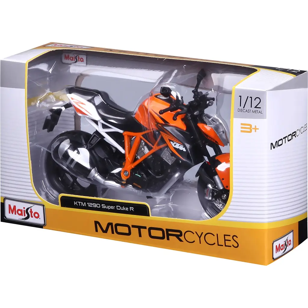 Мотоцикл іграшковий Maisto KTM Super Duke R 1290 в масштабі 1:12 (31101-13065) - фото 11