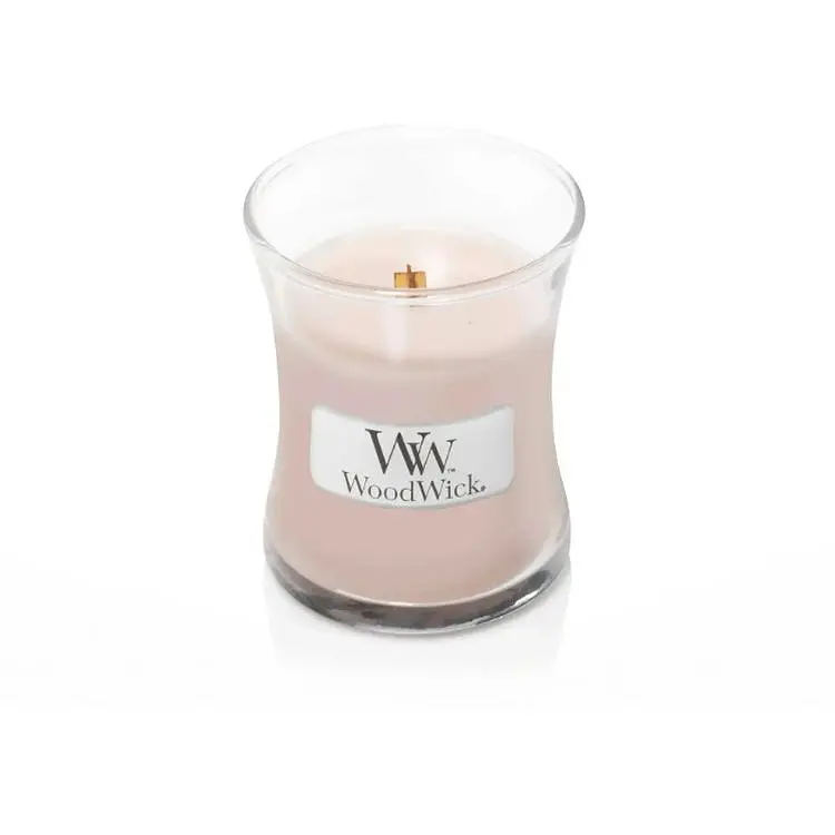 Свеча Woodwick Vanilla Sea Salt Mini Ваниль и морская соль 85 г (98191E) - фото 2
