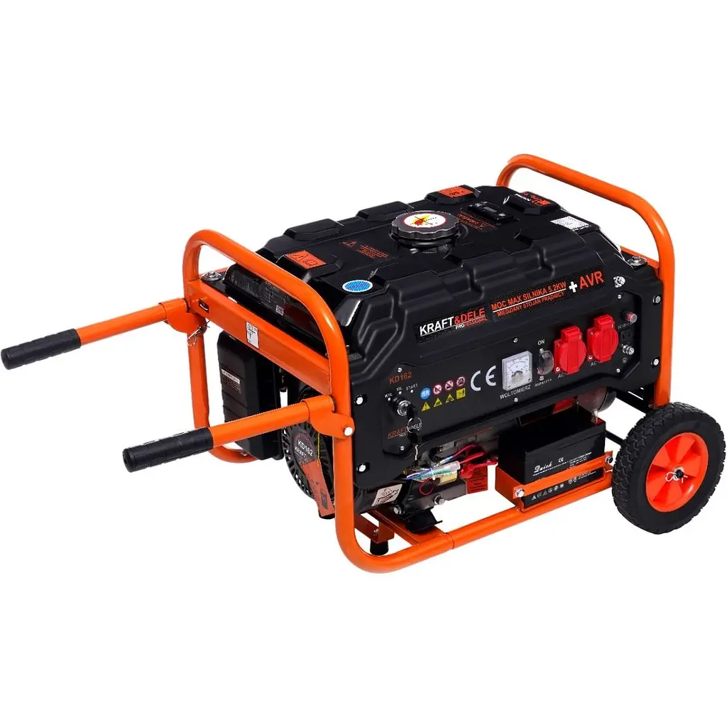 Генератор газово-бензиновий Kraft&Dele KD162 [DD0006915] [129097] - фото 3