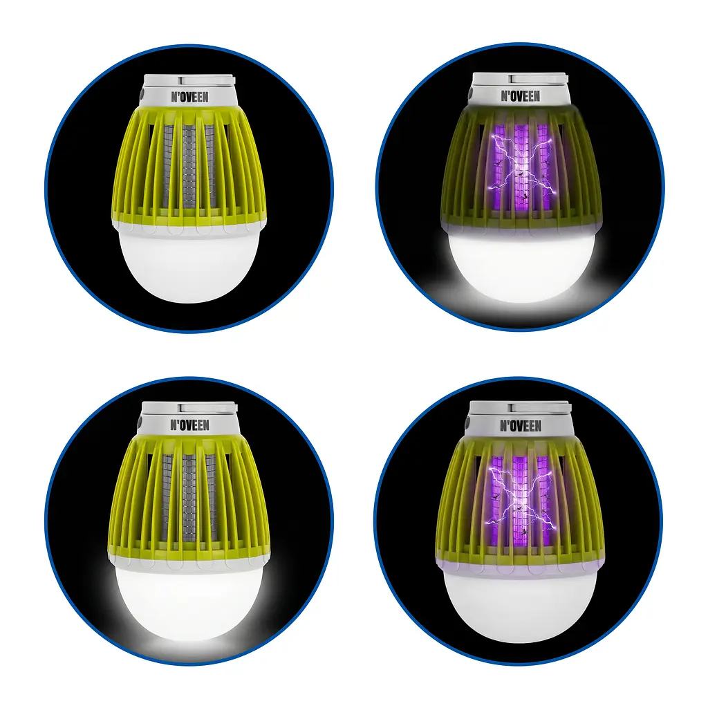Светодиодная лампа от насекомых аккумуляторная Noveen IKN824 LED IPХ4 - фото 8