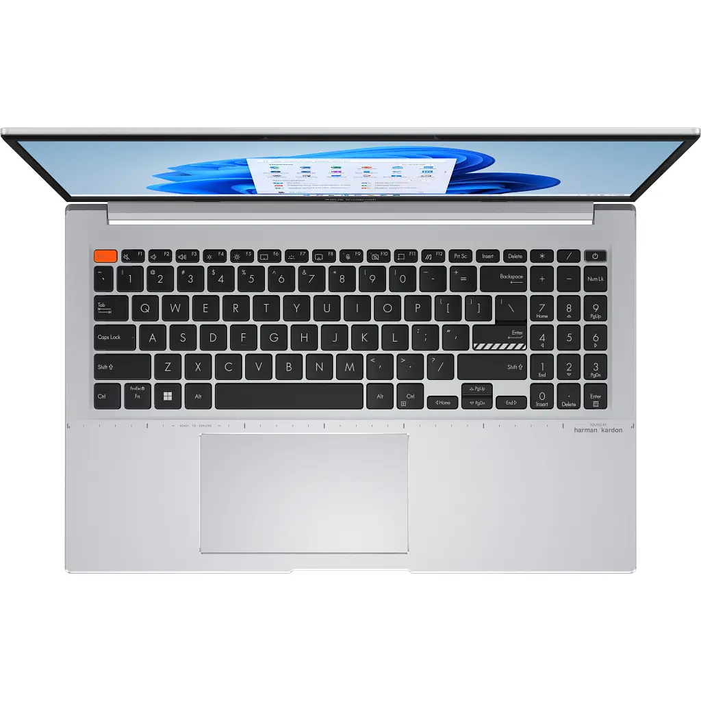 Ноутбук ASUS Vivobook S K3502ZA-L1202W 15.6FHD OLED/Intel i5-12500H/8/512F/int/W11/Grey (90NB0WK1-M00P50) - фото 6