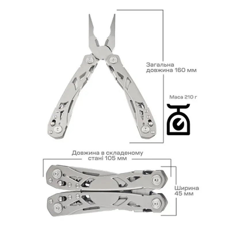 Мультитул Active Crab (GHK-PL102) - фото 10