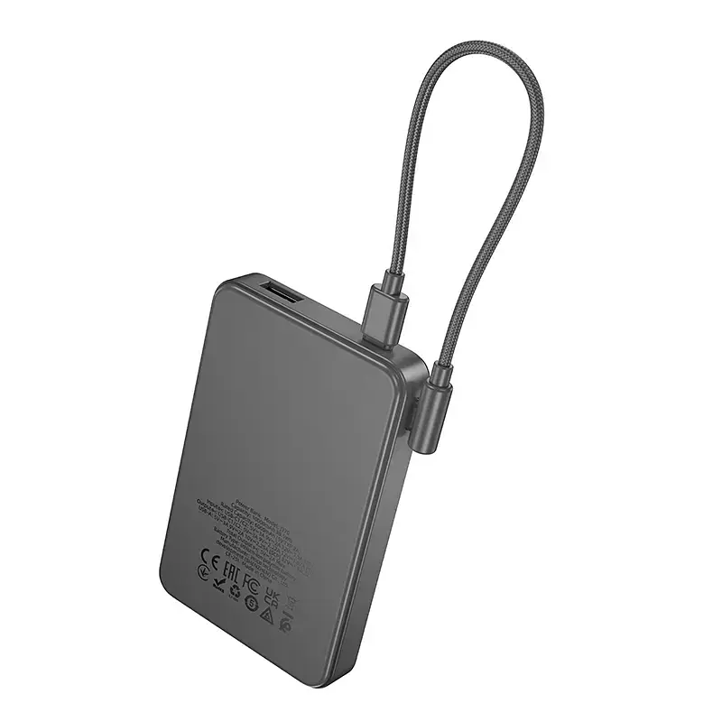 Батарея HOCO J170 Starlight 22.5W (10000mAh) Metal Gray 6942007672696 - фото 6