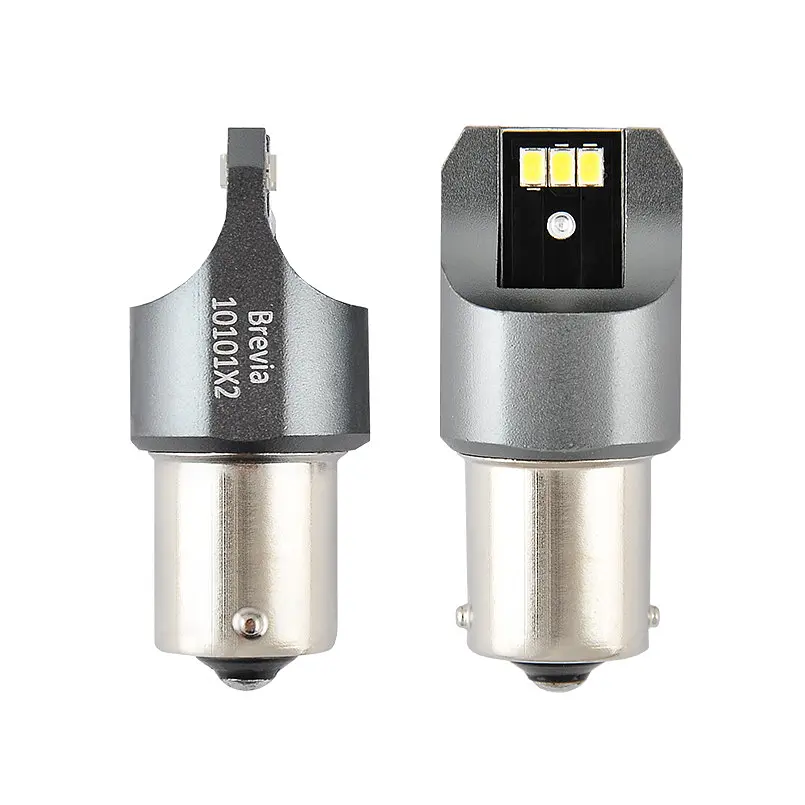 LED автолампа Brevia Power P21W 330 Lm 6x3020SMD 12/24V CANbus 2 шт. (10101X2) - фото 2