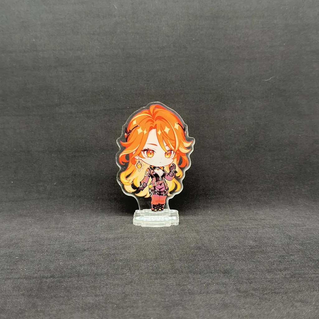 Акрилова колекційна фігурка Геншин Імпакт - Genshin Impact Chibi Мавуіка 10 см - фото 2