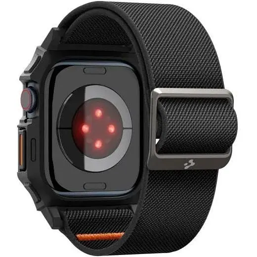 Чохол із ремінцем Spigen Lite Fit Pro Matte Black для Apple Watch Series 10 (2024) 46мм (ACS08609) - фото 3