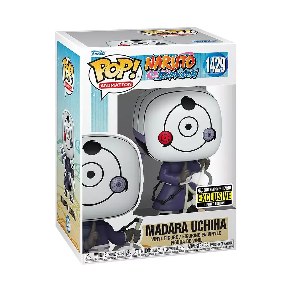 Фигурка Funko Pop Наруто Мадара Учиха Naruto Madara Uchiha 10 см Exclusive N MU 1429E - фото 3