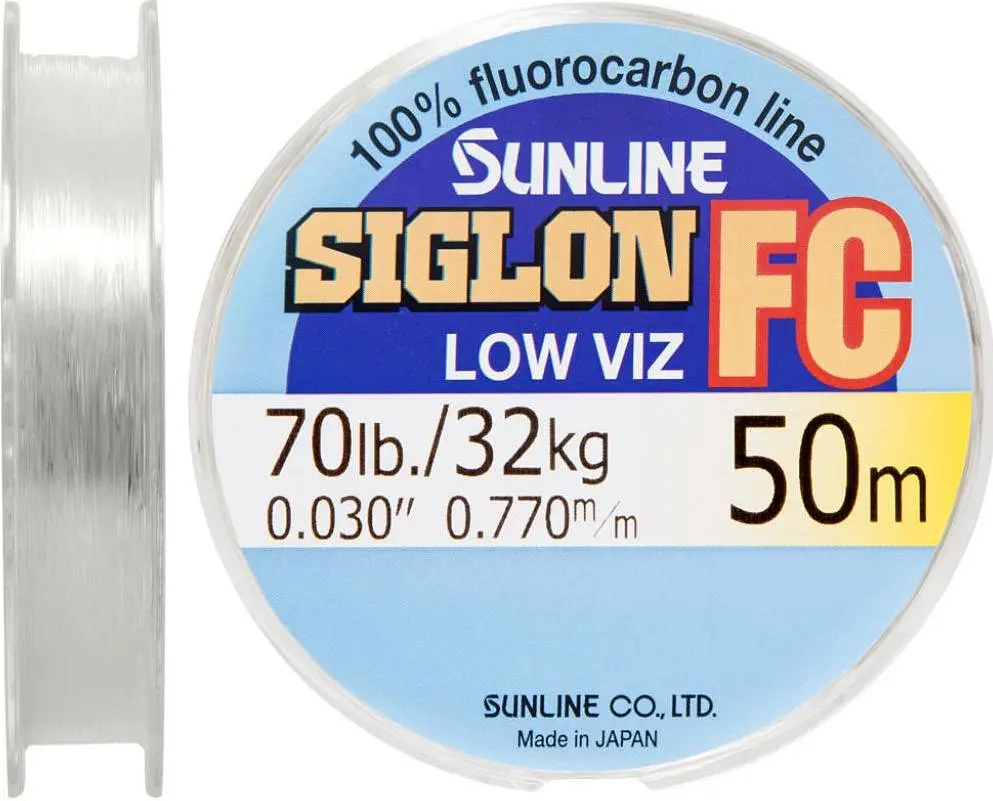Флюорокарбон Sunline Siglon FC 50m 0.78мм 32кг повідковий (1658.05.35)