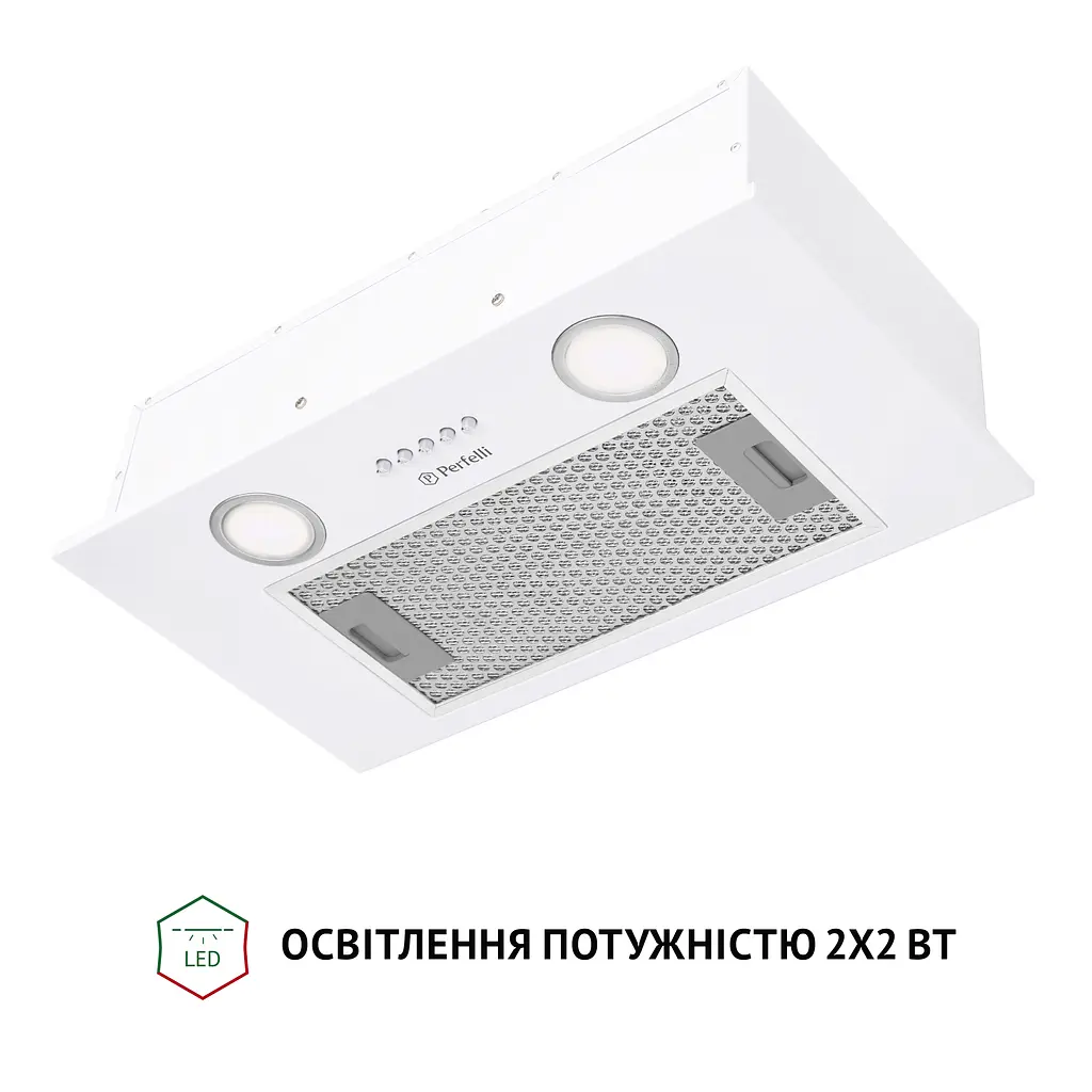 Витяжка повновбудована PERFELLI BI 5252 WH 700 LED - фото 5