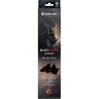 Килимок для мишки Defender Ultra Black (50561) - фото 4