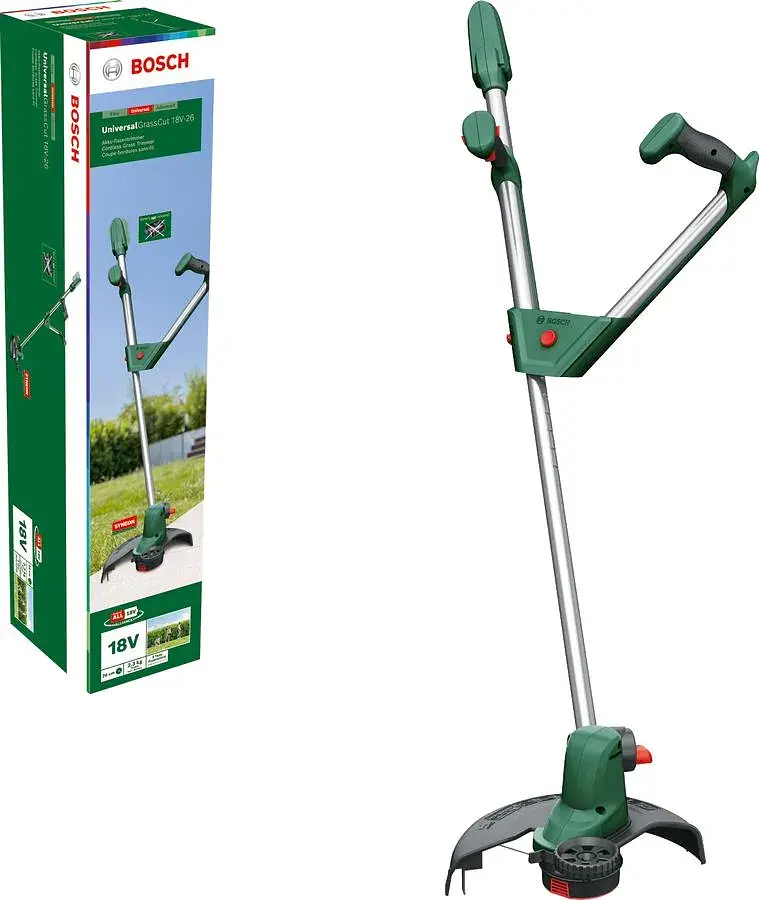 Тример садовий Bosch UniversalGrassCut 18V-26, 26см, 2.3кг (без АКБ та ЗП) (0.600.8C1.D04) - фото 2