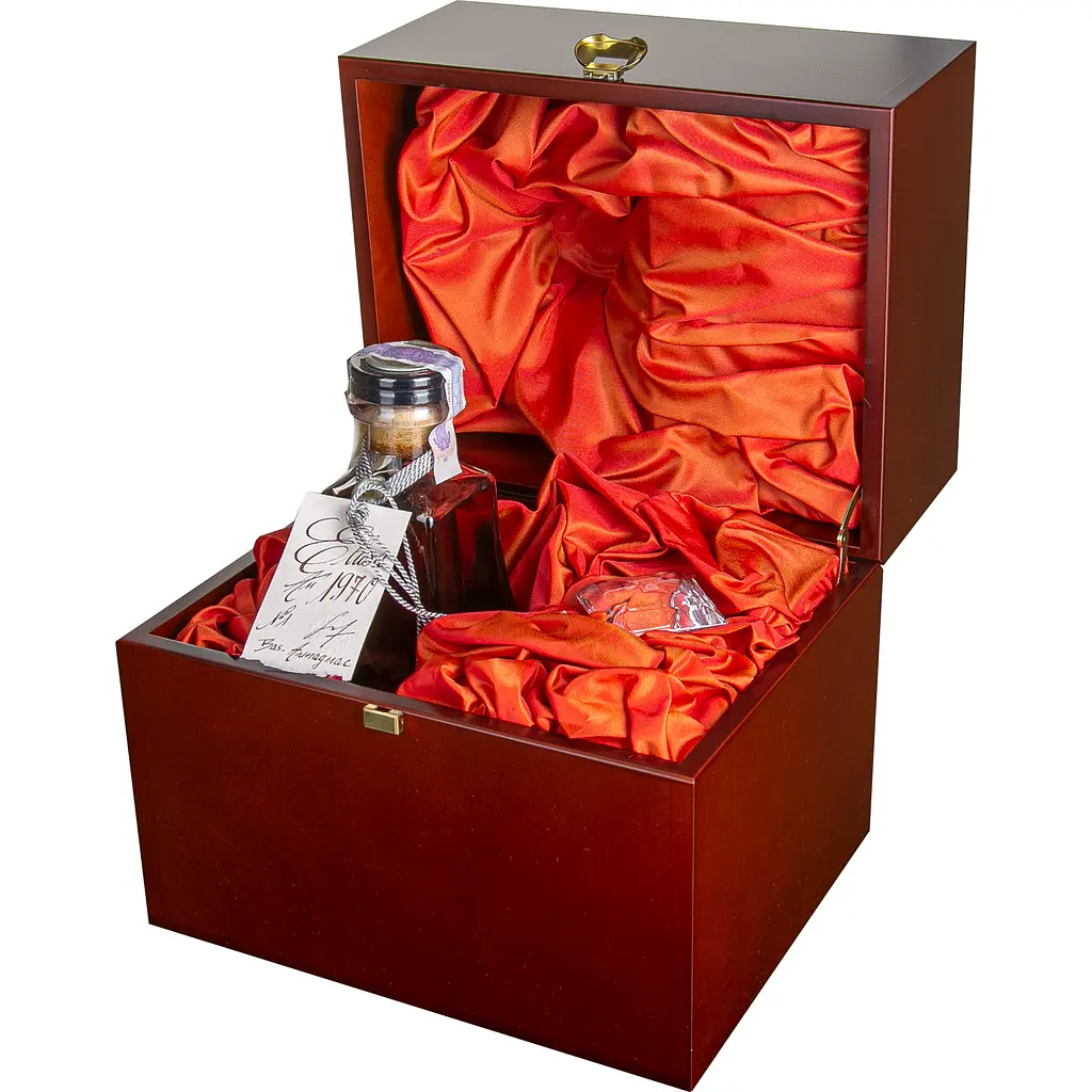Арманьяк Baron Gaston Legrand Bas Armagnac 1970 Carafe Elusa 40% 0.7 л - фото 3