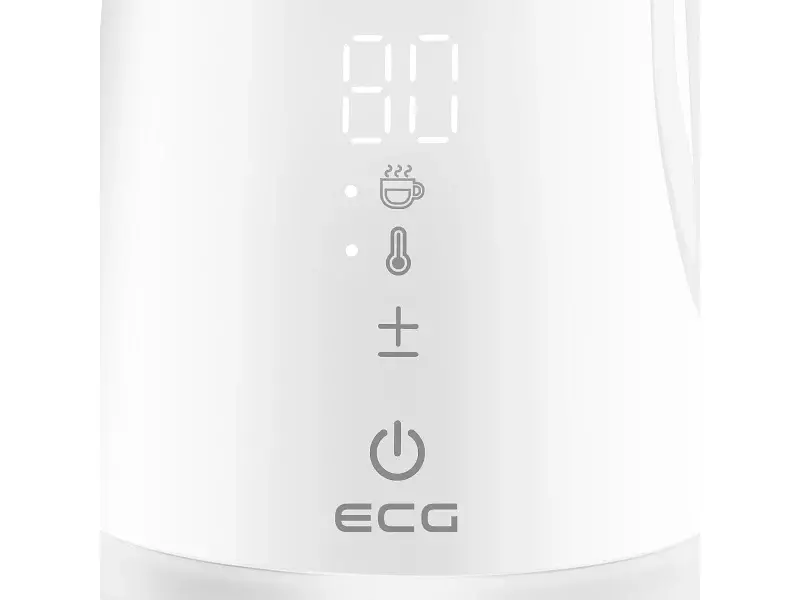 Електрочайник ECG RK 1893 Digitouch White - фото 8