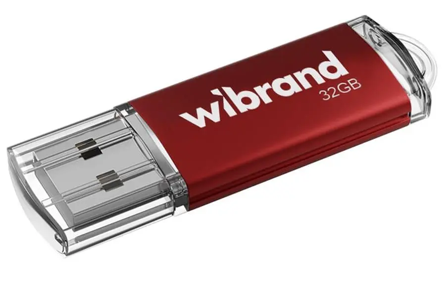 Flash Wibrand USB 2.0 Cougar 32Gb Red