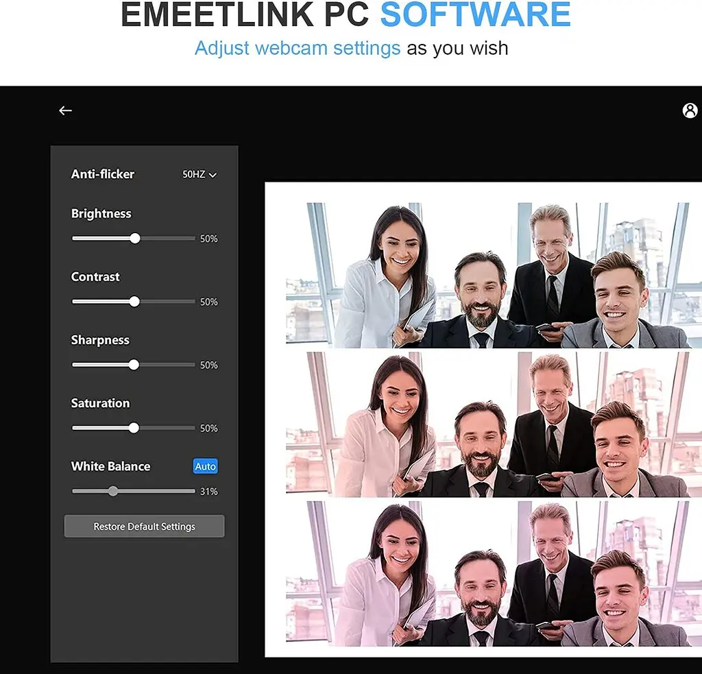 Вебкамера EMEET C960 Full HD з двома мікрофонами - фото 2