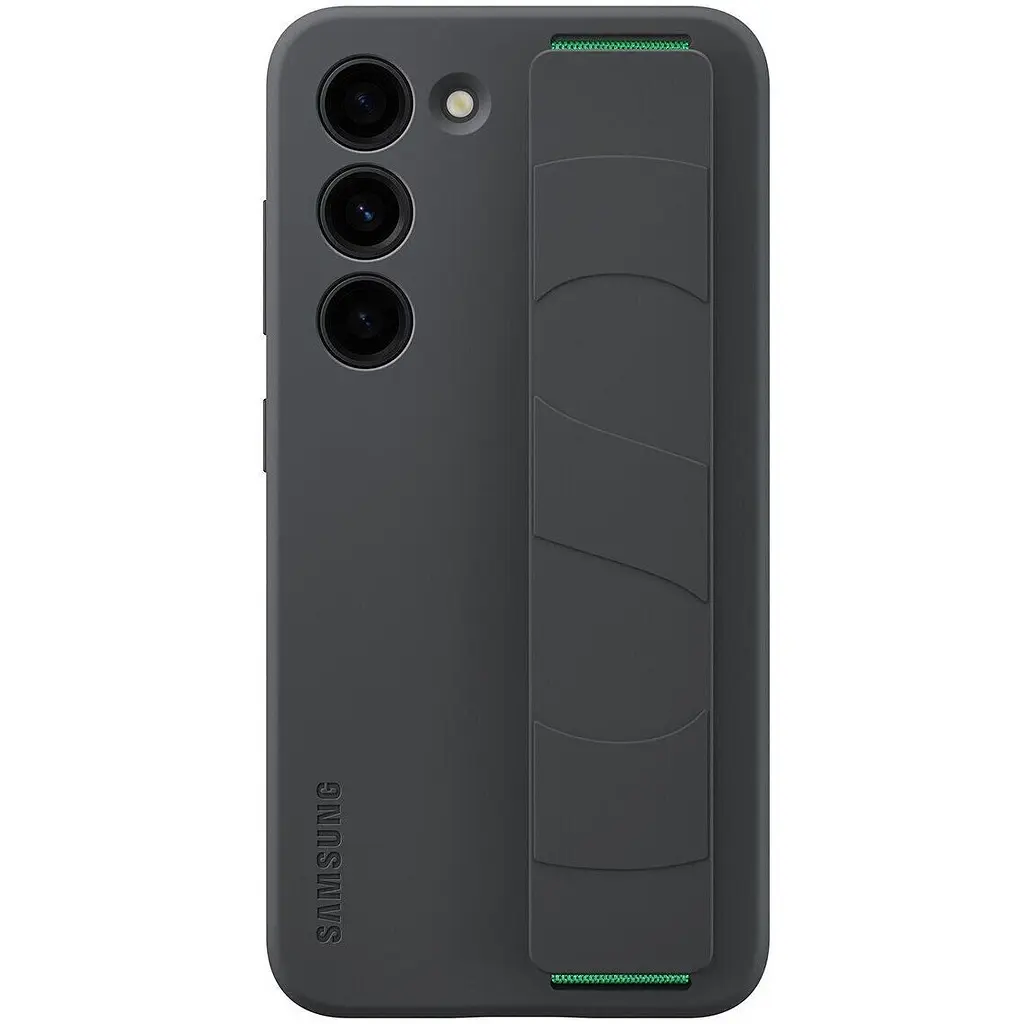Оригнальний силіконовий чохол Samsung Silicone Grip Cover для Samsung Galaxy S23 EF-GS911TBEGRU Black - фото 6