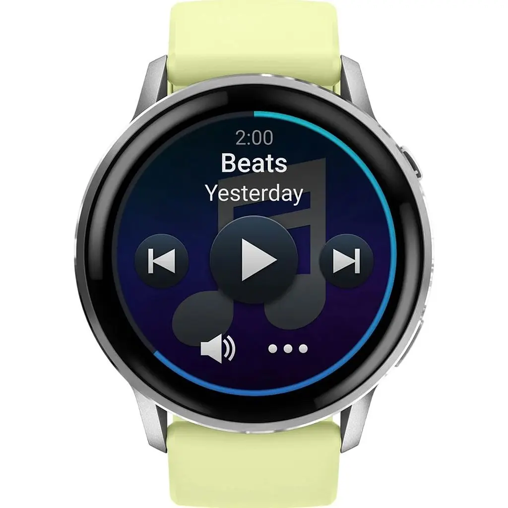 Смарт-годинник Garmin Venu 4 45mm Silver with Citron Silicone Band (010-03014-02) [146409] - фото 3